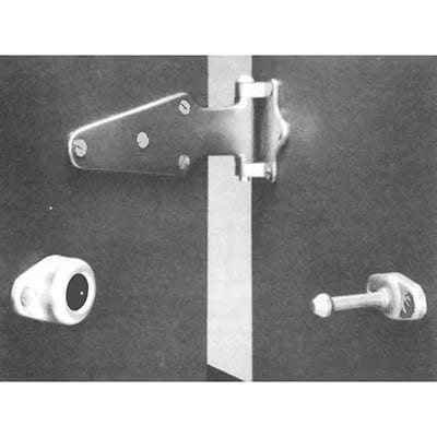 Silent door holders plungers