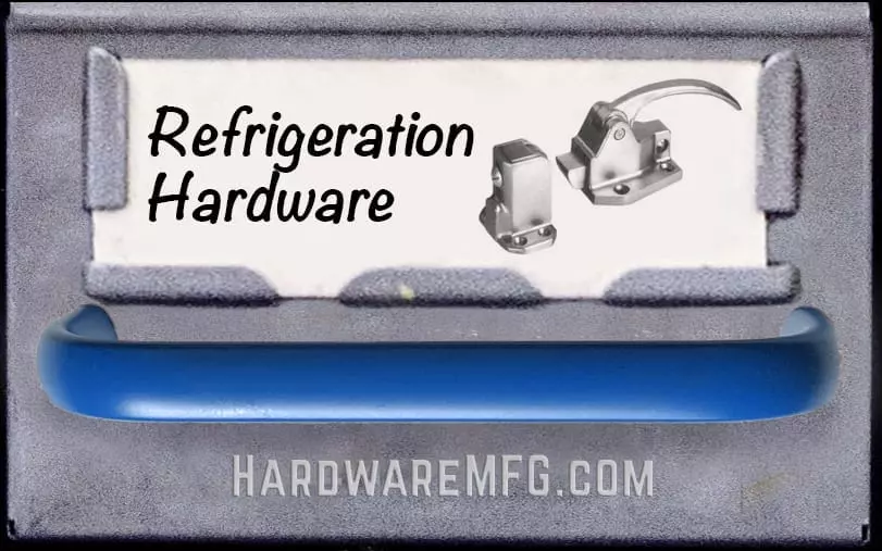 Image of a hardware parts drawer titled: Refrigeration Hardware