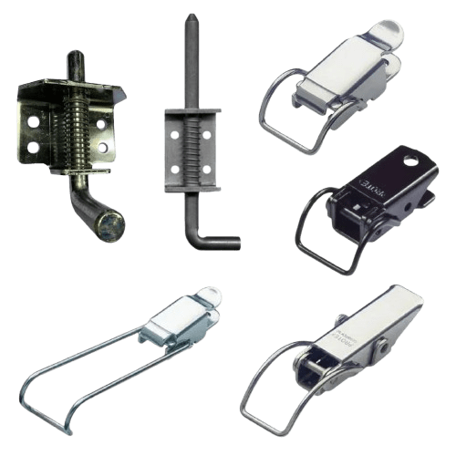 Collection of various types of Spring Latches